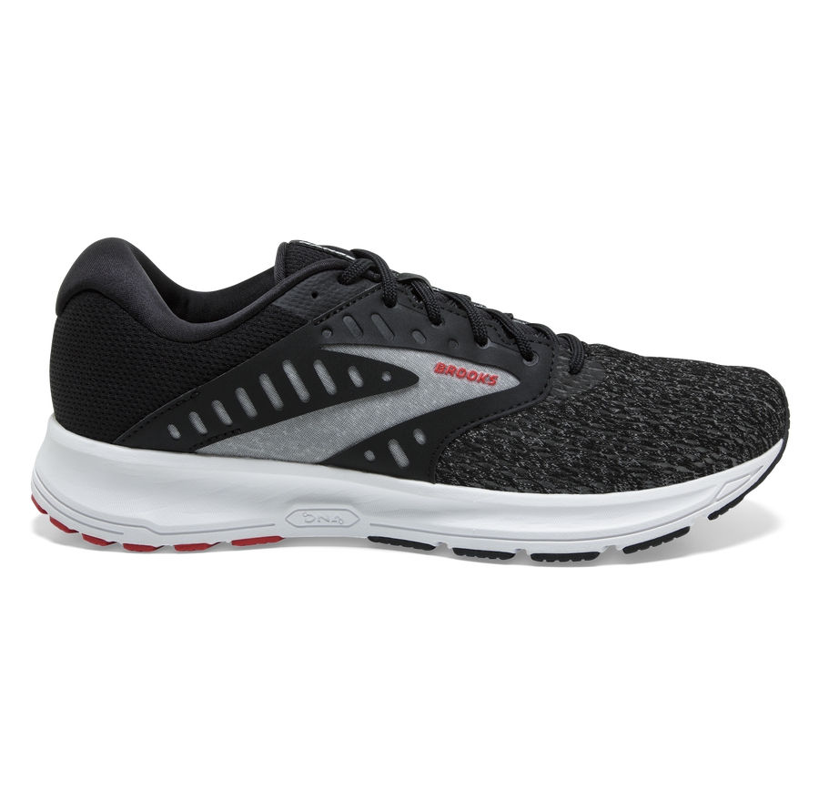 Brooks Mens Running Shoes Nz - Range 2 Black/Grey ( SGECD1674 )